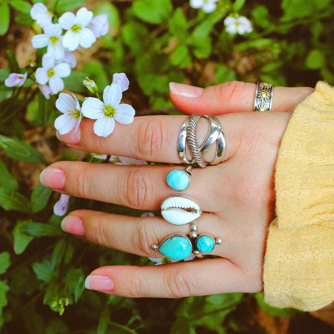 Wrap Chunky Sterling Silver Ring