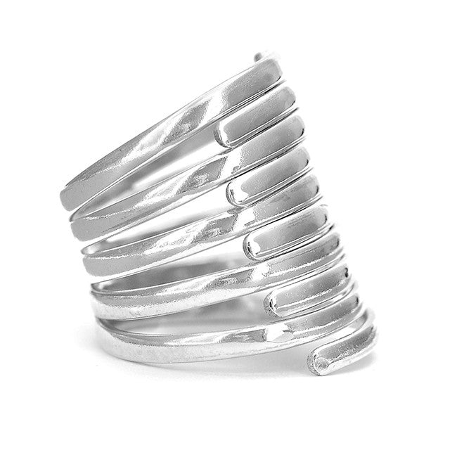 Chunky Statement Ring for women Sterling Silver